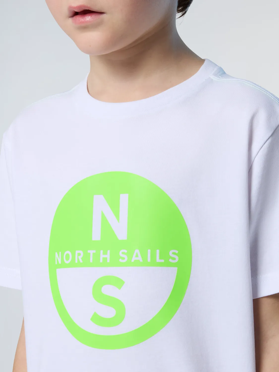 North Sails t-shirt enfant coton bio maxi logo