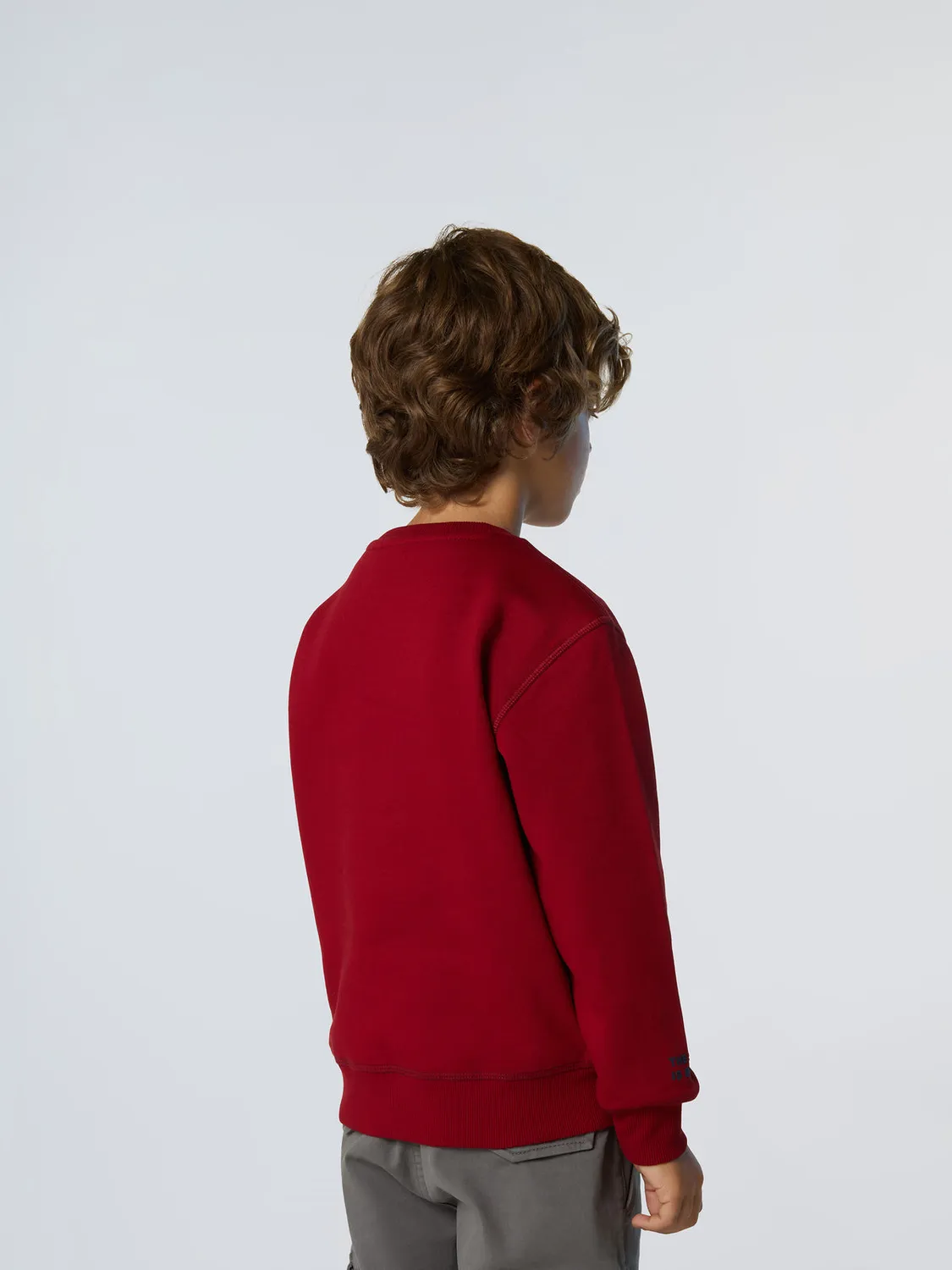 North Sails sweatshirt patch logo coton bio