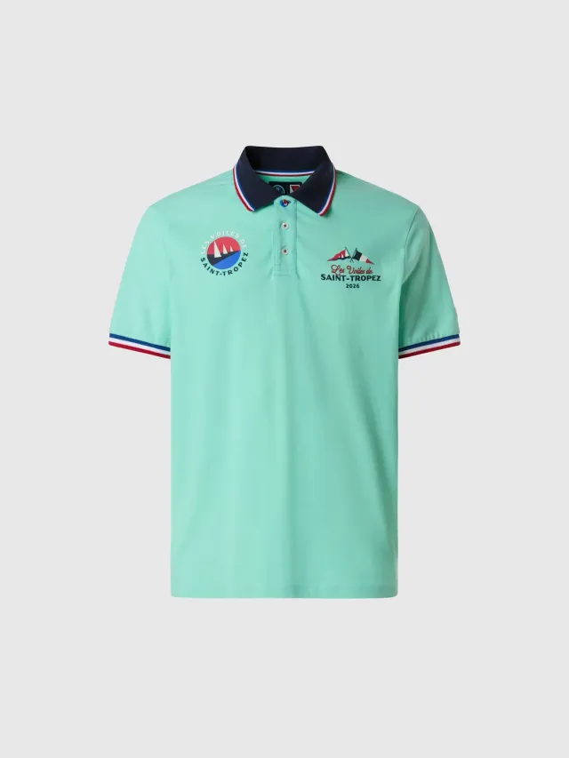 North Sails Saint-Tropez polo homme blanc regular