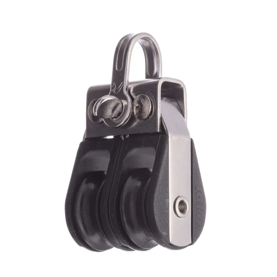 RWO R5111 poulie double 19 manille 6 mm