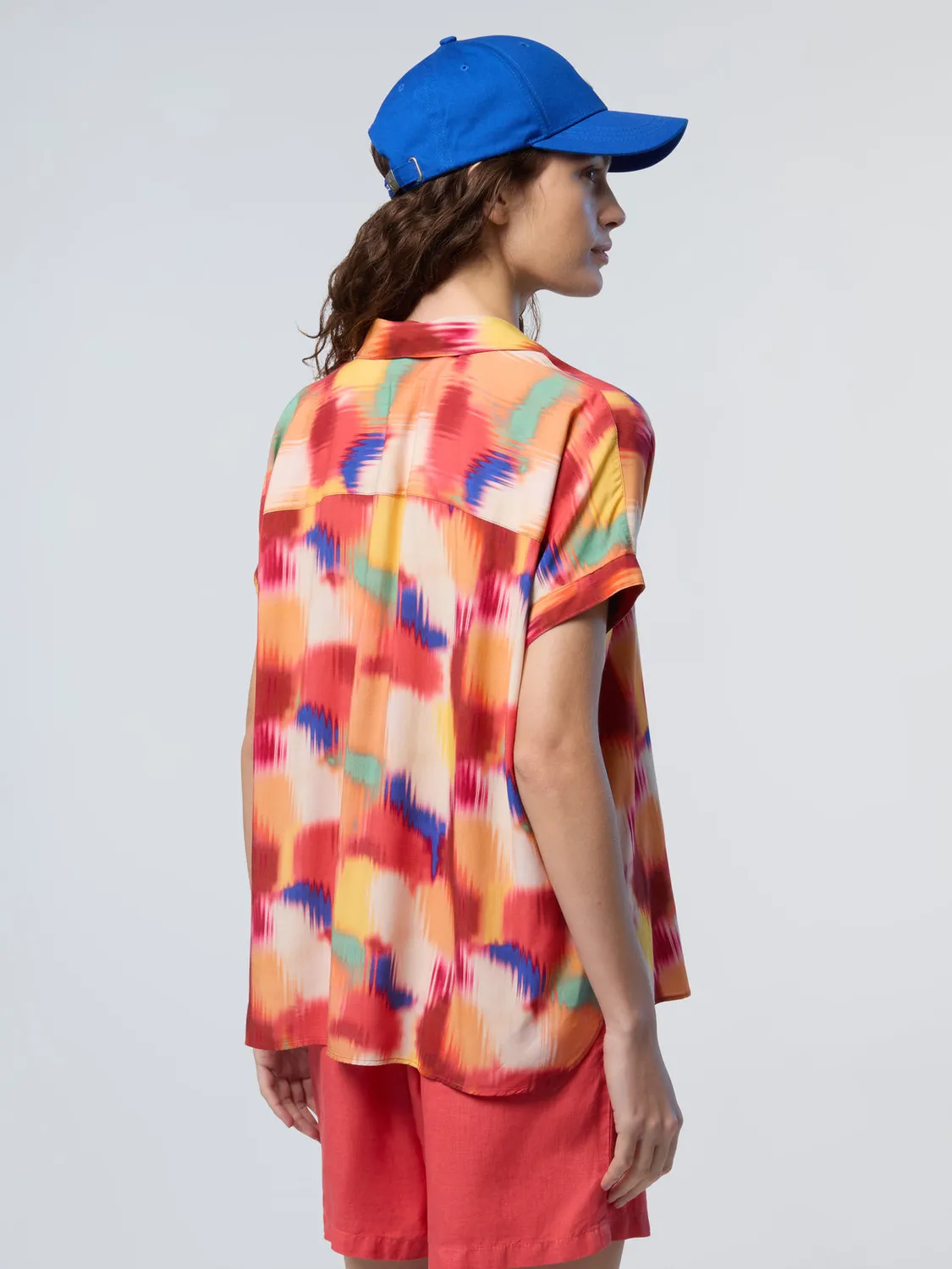 North Sails Ecovero chemise boxy manches courtes