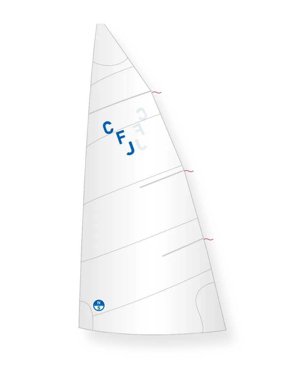North Sails CFJ Race grand-voile Dacron régate