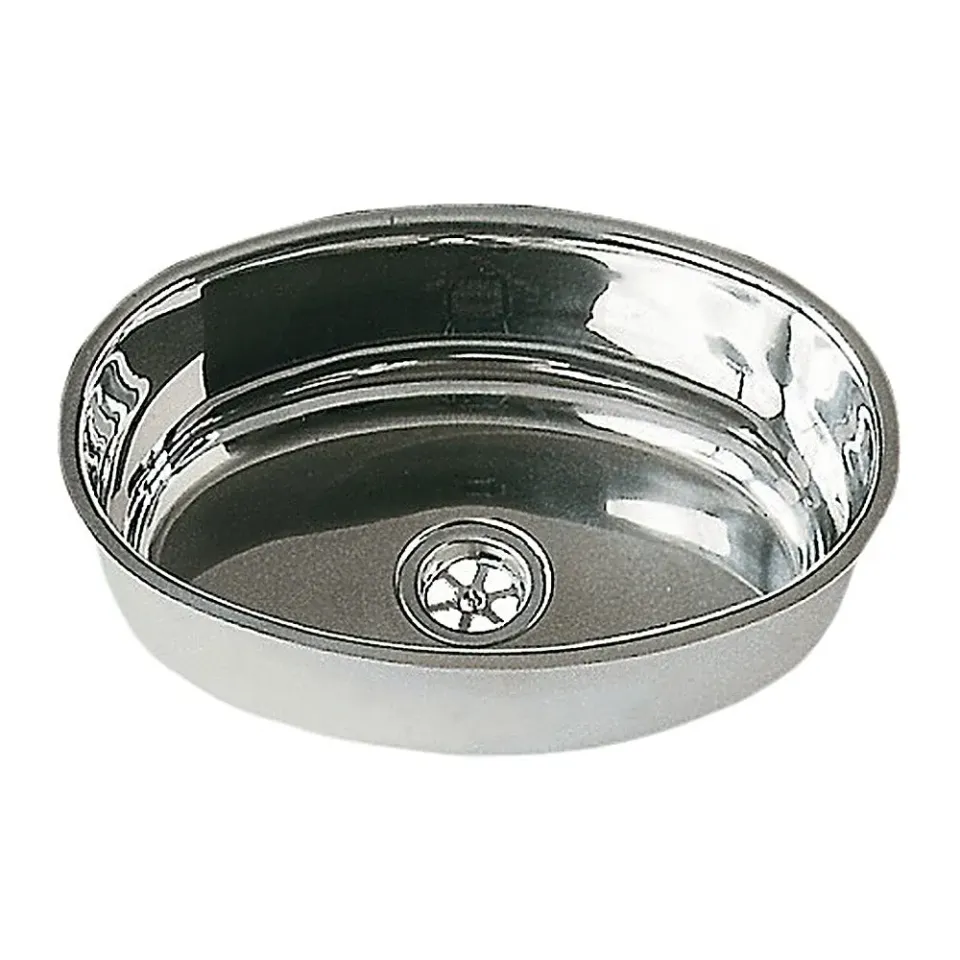 Osculati évier ovale inox poli 240x375 mm