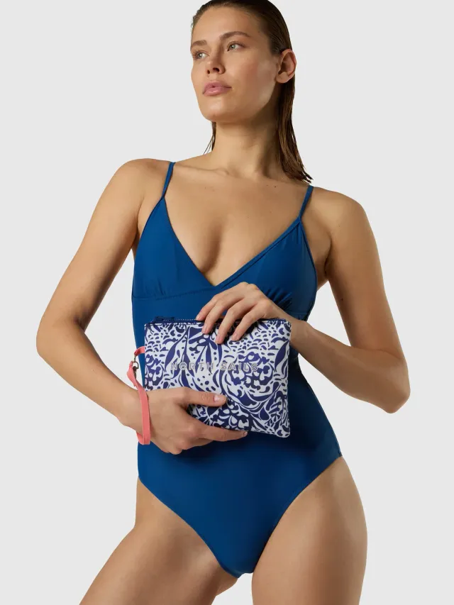 North Sails pochette néoprène corail à zip