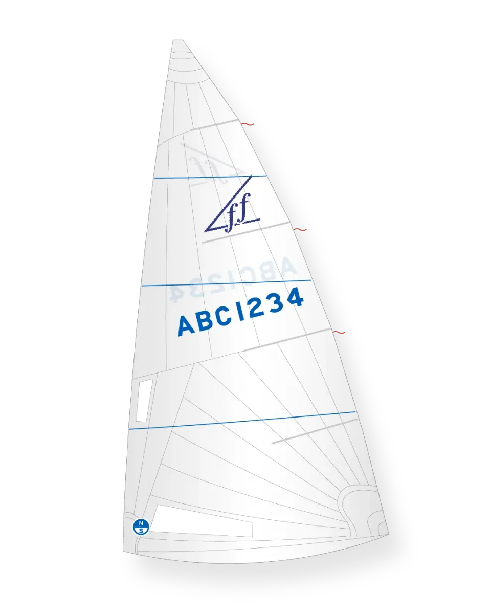 North Sails Flying Fifteen FR-3 Minus grand-voile