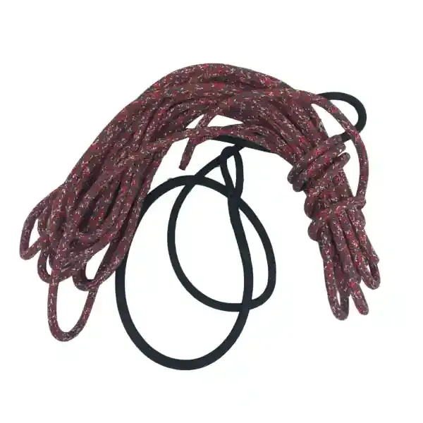Ino Block Dyneema RSK78 cordage 8 mm 15 m rouge-noir