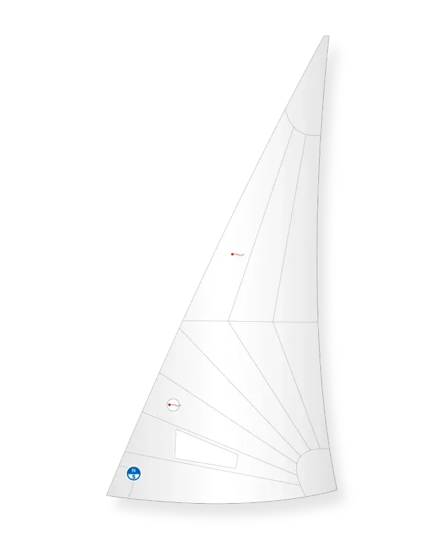 North Sails Johnson 18 foc radial Dacron régate