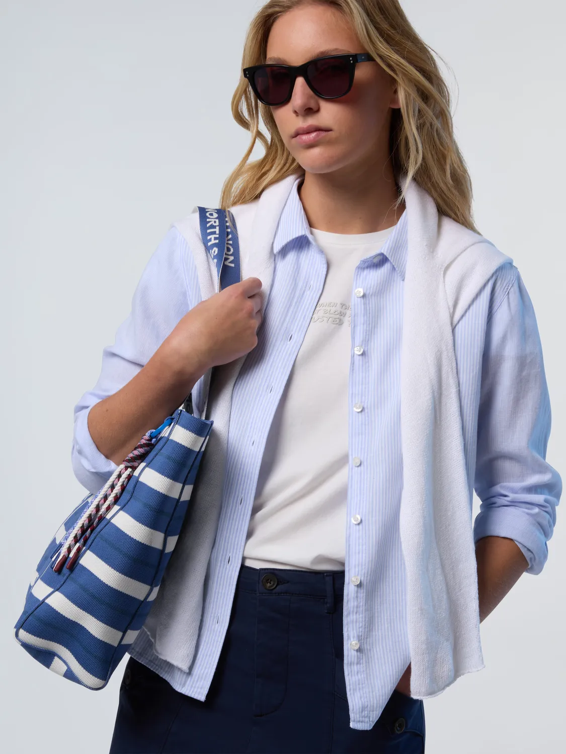 North Sails chemise lin coton femme combo 1