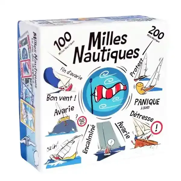Ino Block Milles Nautiques jeu de cartes 110 cartes