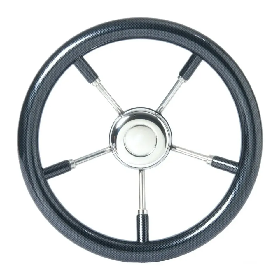 Osculati Carbon 350 mm volant bateau carbone universel