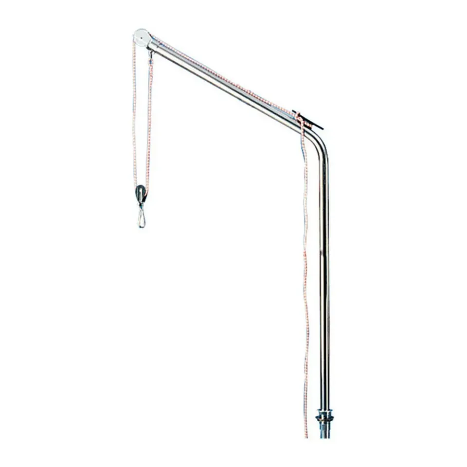 Bossoir orientable inox 40 mm 125 kg la paire annexe bateau
