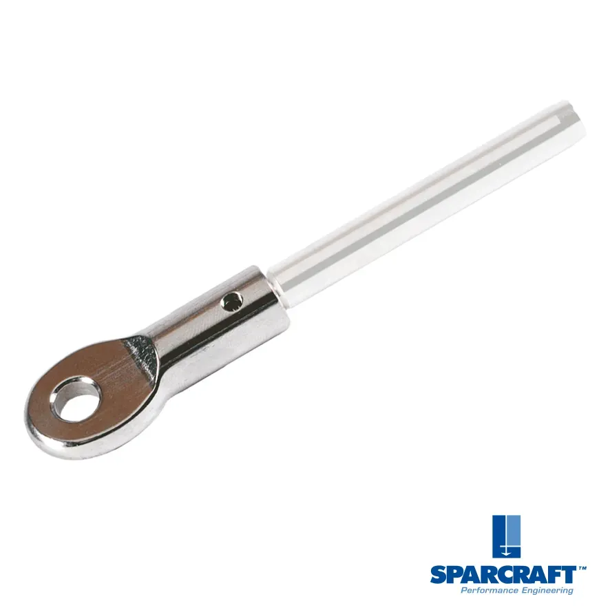 Sparcraft œil fileté 5/16 UNF axe Ø8,5 gréement