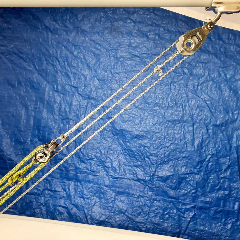 Optiparts EX2216 bout hale-bas DB-Racing Laser ILCA Dyneema