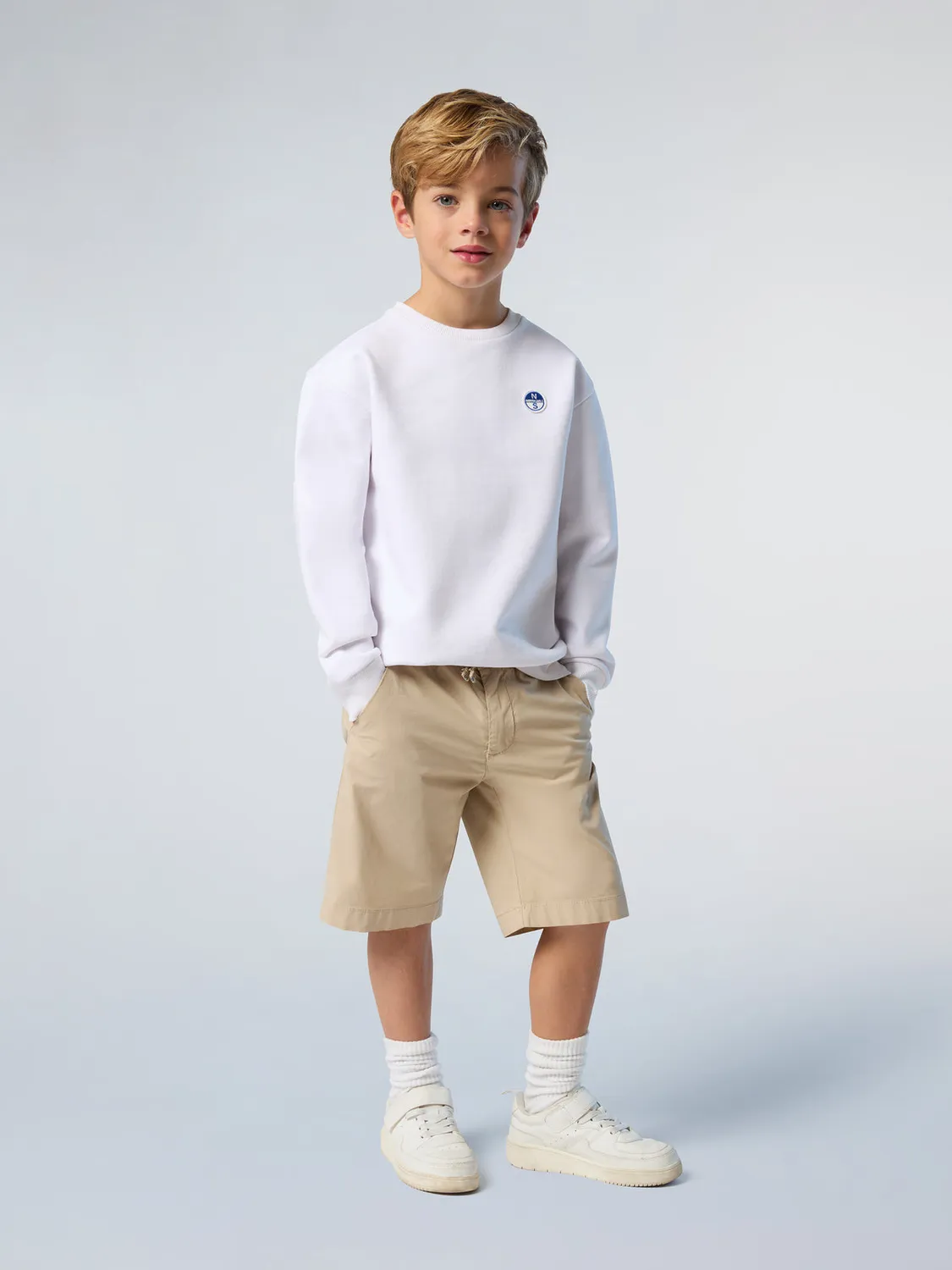 North Sails sweat patch logo coton bio