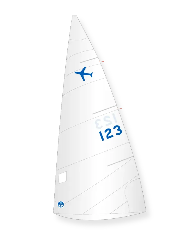 North Sails Jet 14 Fanned grand-voile Dacron