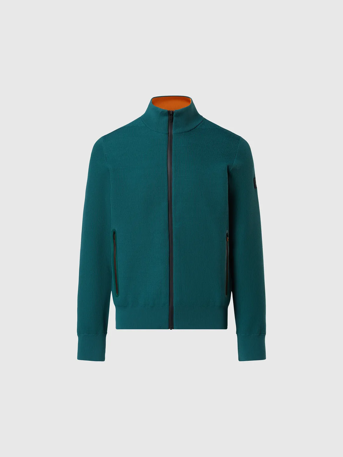 North Sails Technical Knit pull zippé col montant polyester recyclé