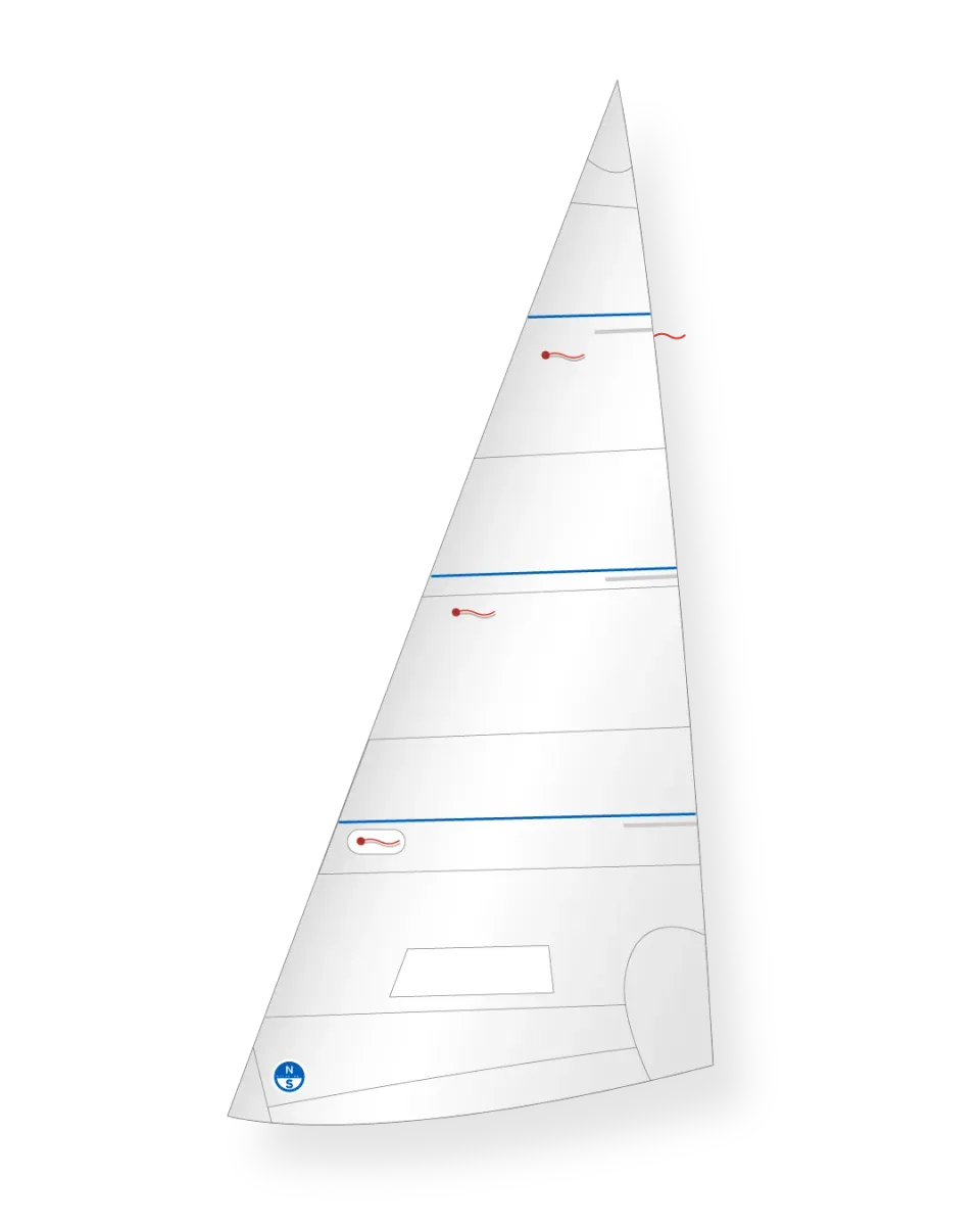 North Sails J-22 Big Foot foc Dacron 5.5oz