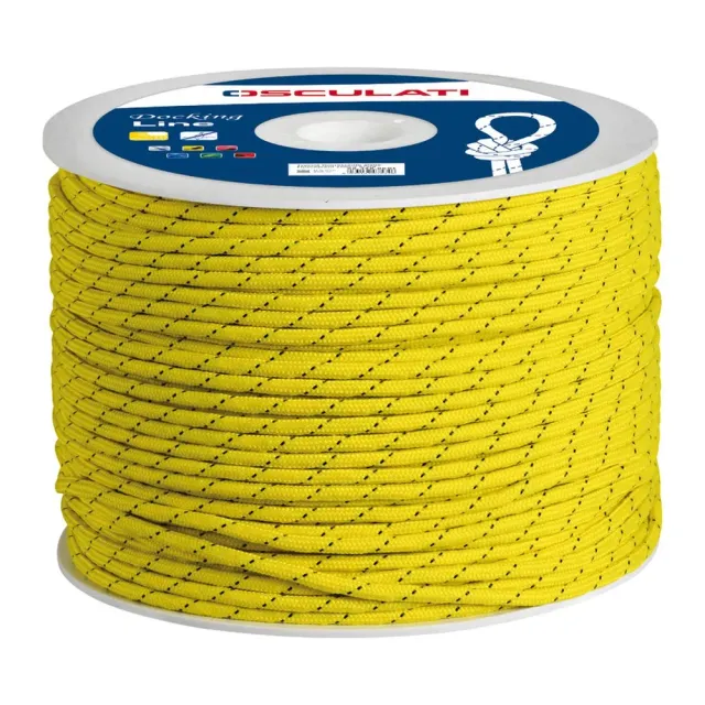 Osculati tresse polypropylène verte 8 mm bobine 200 m flottante