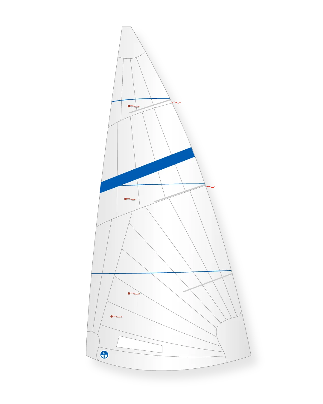 North Sails Streaker G-4 Minus grand-voile radiale