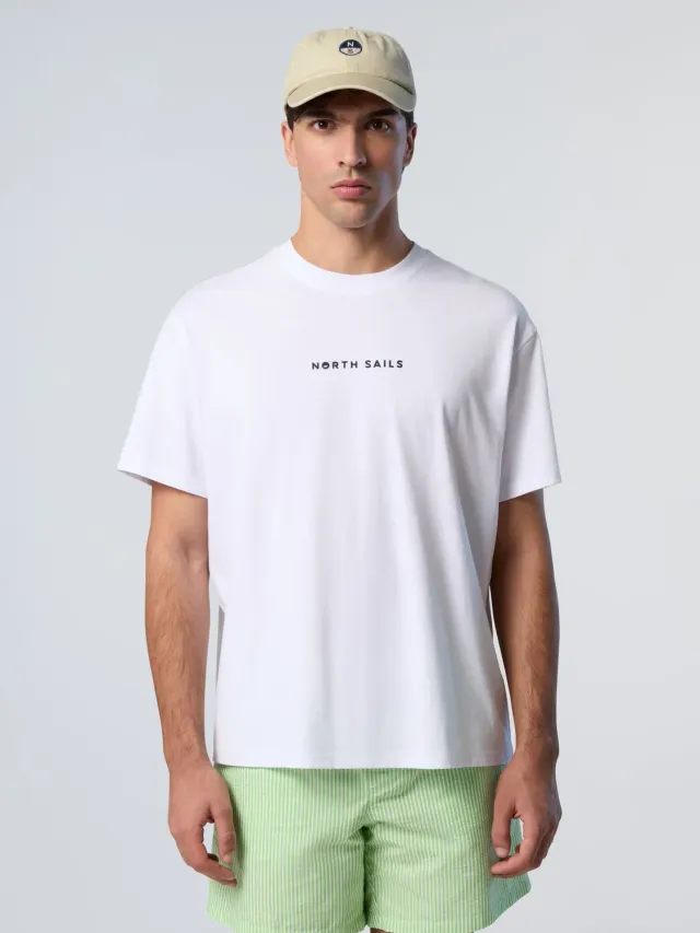 North Sails t-shirt col rond print coton bio