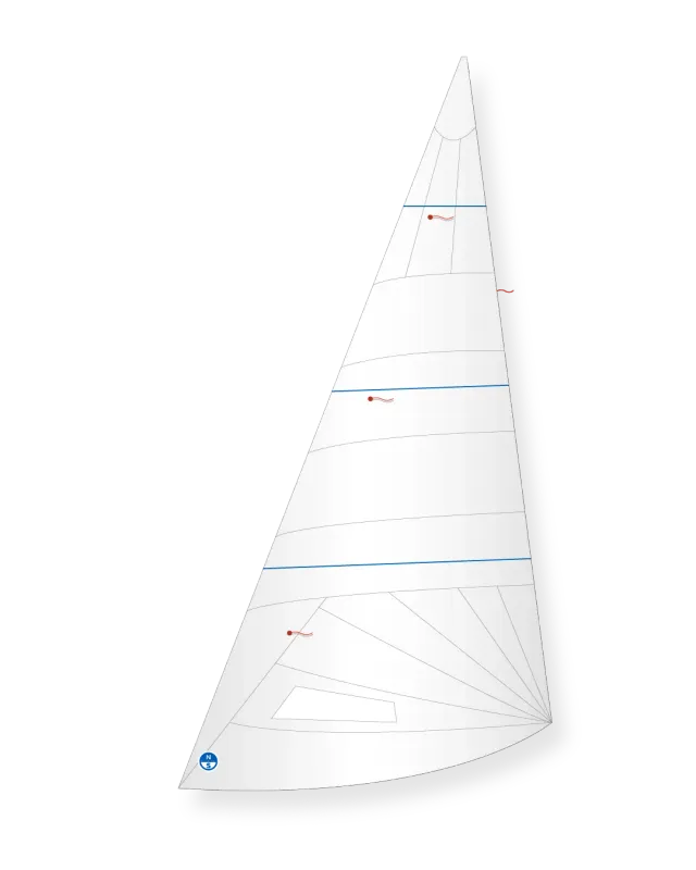 North Sails Caravelle V-5 foc Dacron biradial R-1