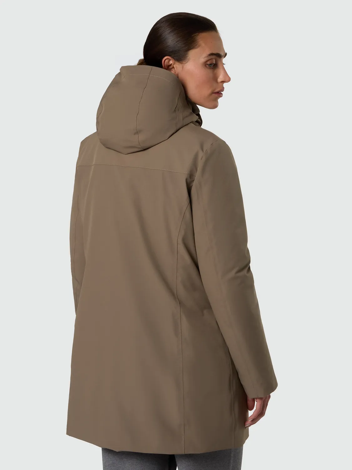 North Sails Dartmouth manteau long femme noyer