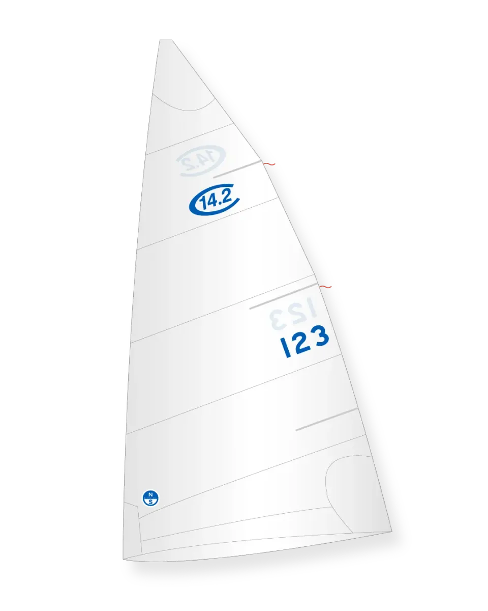 North Sails Capri 14.2 grand-voile Dacron