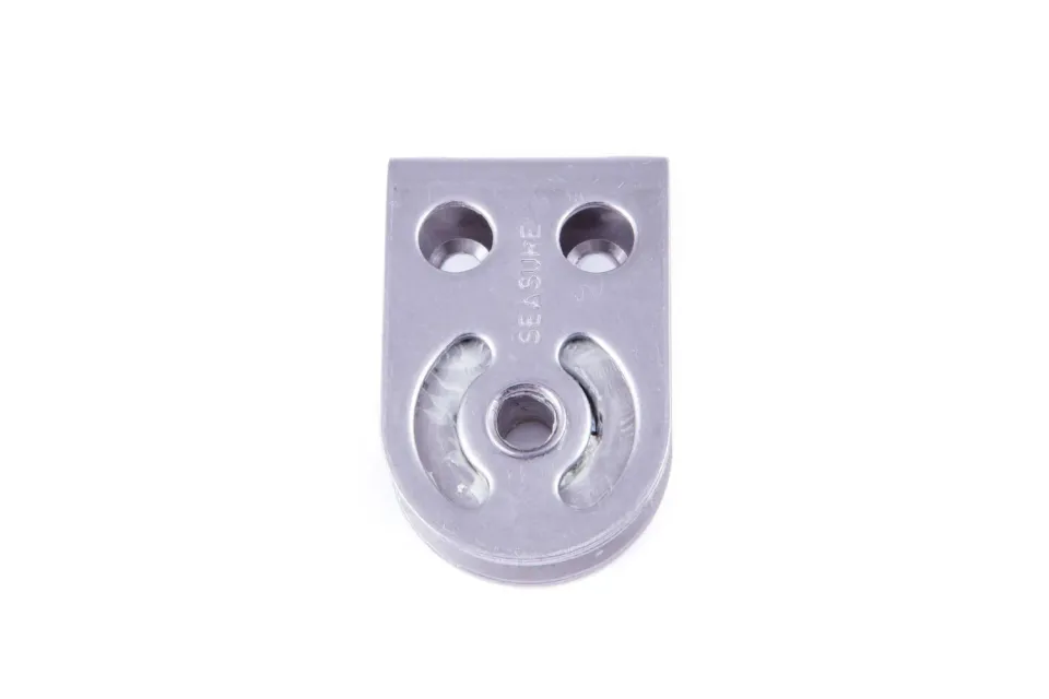 Sea Sure 38 mm poulie plat pont alu à boulonner