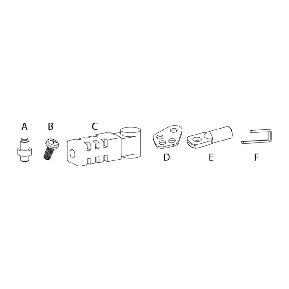 Ultraflex K67 kit connexion câble direction bateau