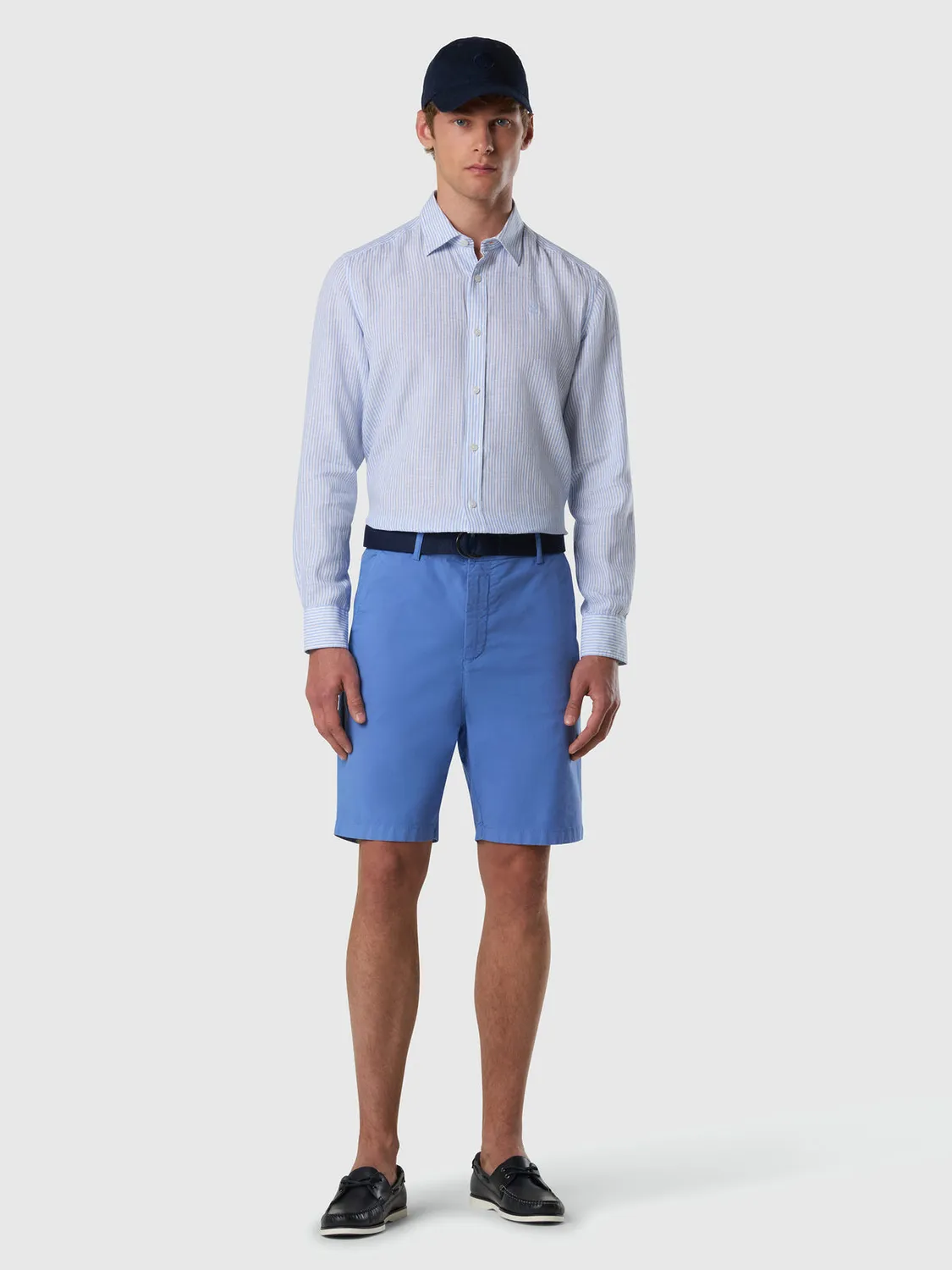 North Sails Bengal chemise lin rayée European Flax