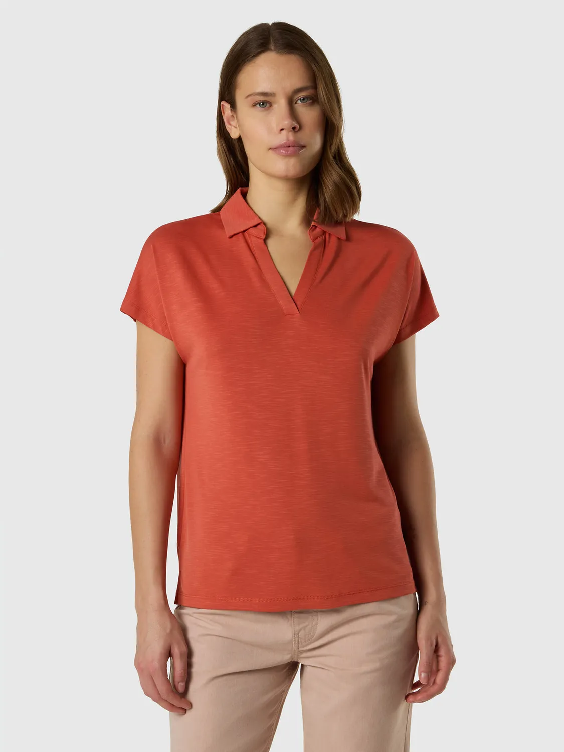 North Sails Slub polo jersey sans boutons
