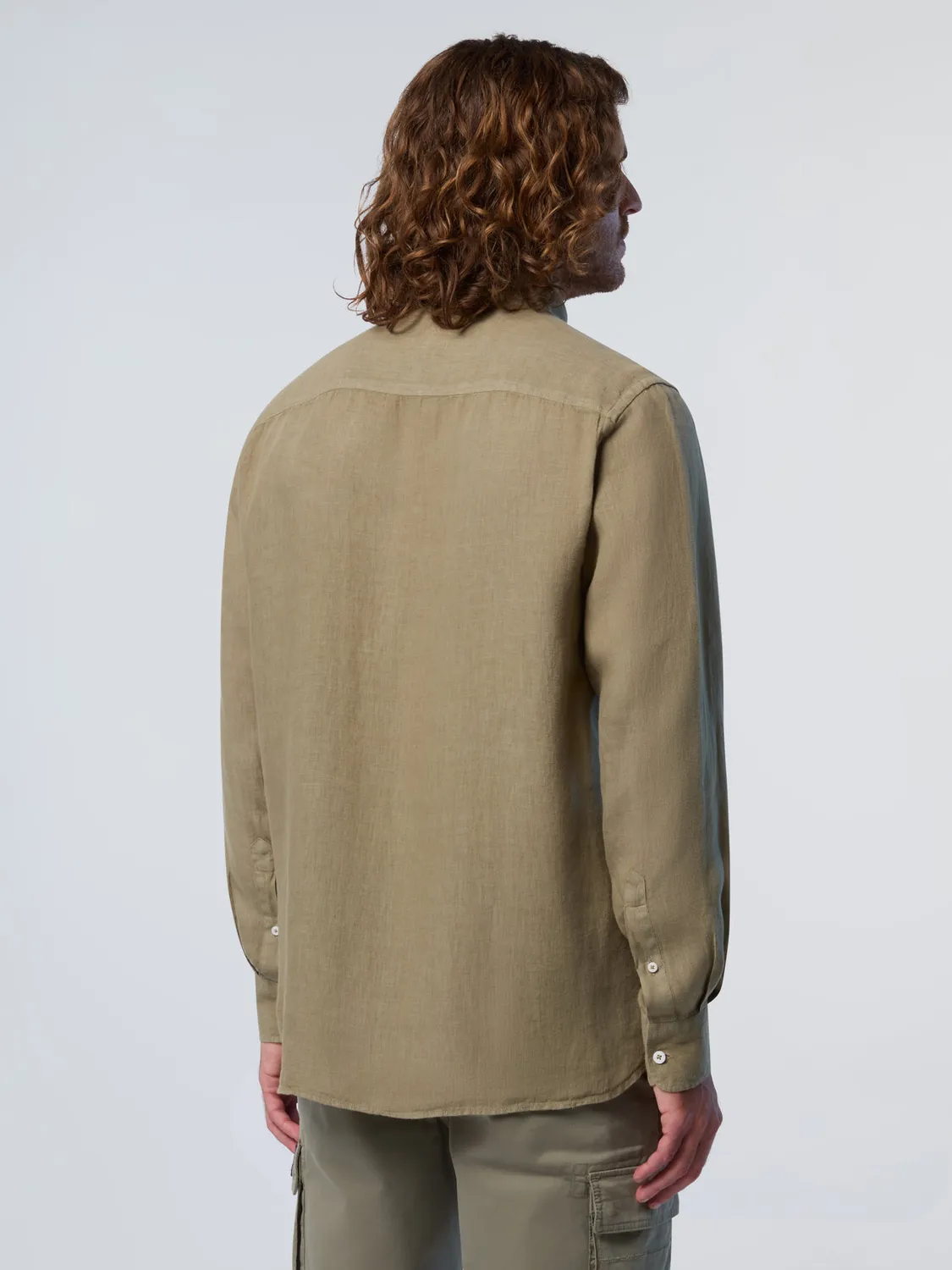 North Sails Linen Shirt chemise lin boutons corozo