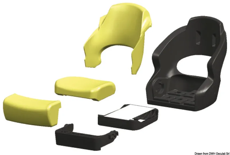 Attwood Aergo siège bateau châssis + bolster SAS