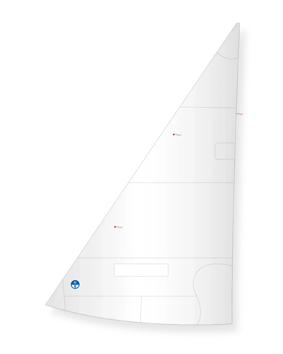 North Sails International FJ foc coupe crosscut