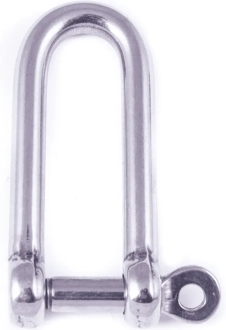 Sea Sure Long Forged D manille en D 4 mm inox
