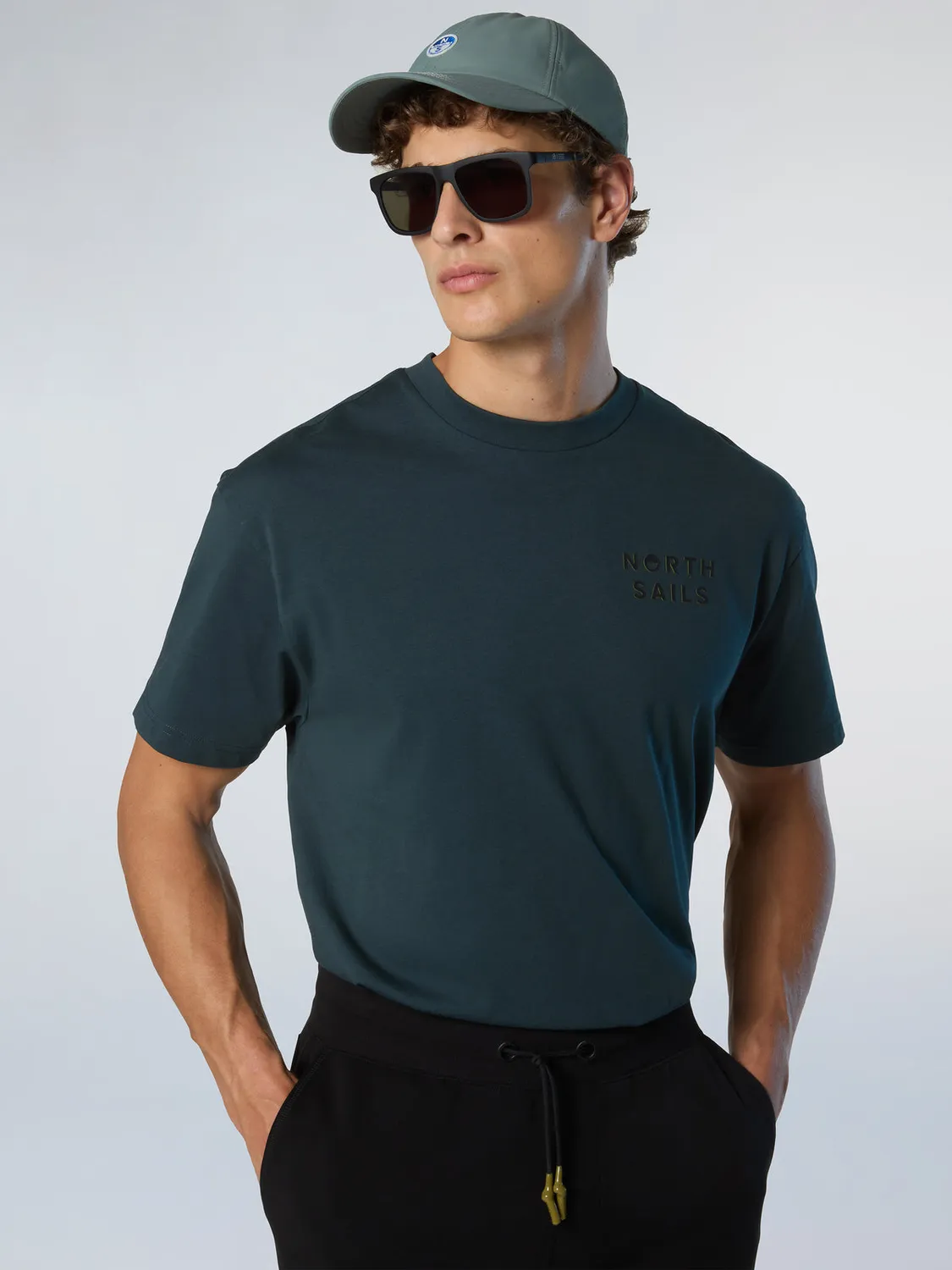 North Sails T-shirt imprimé graphique coton bio