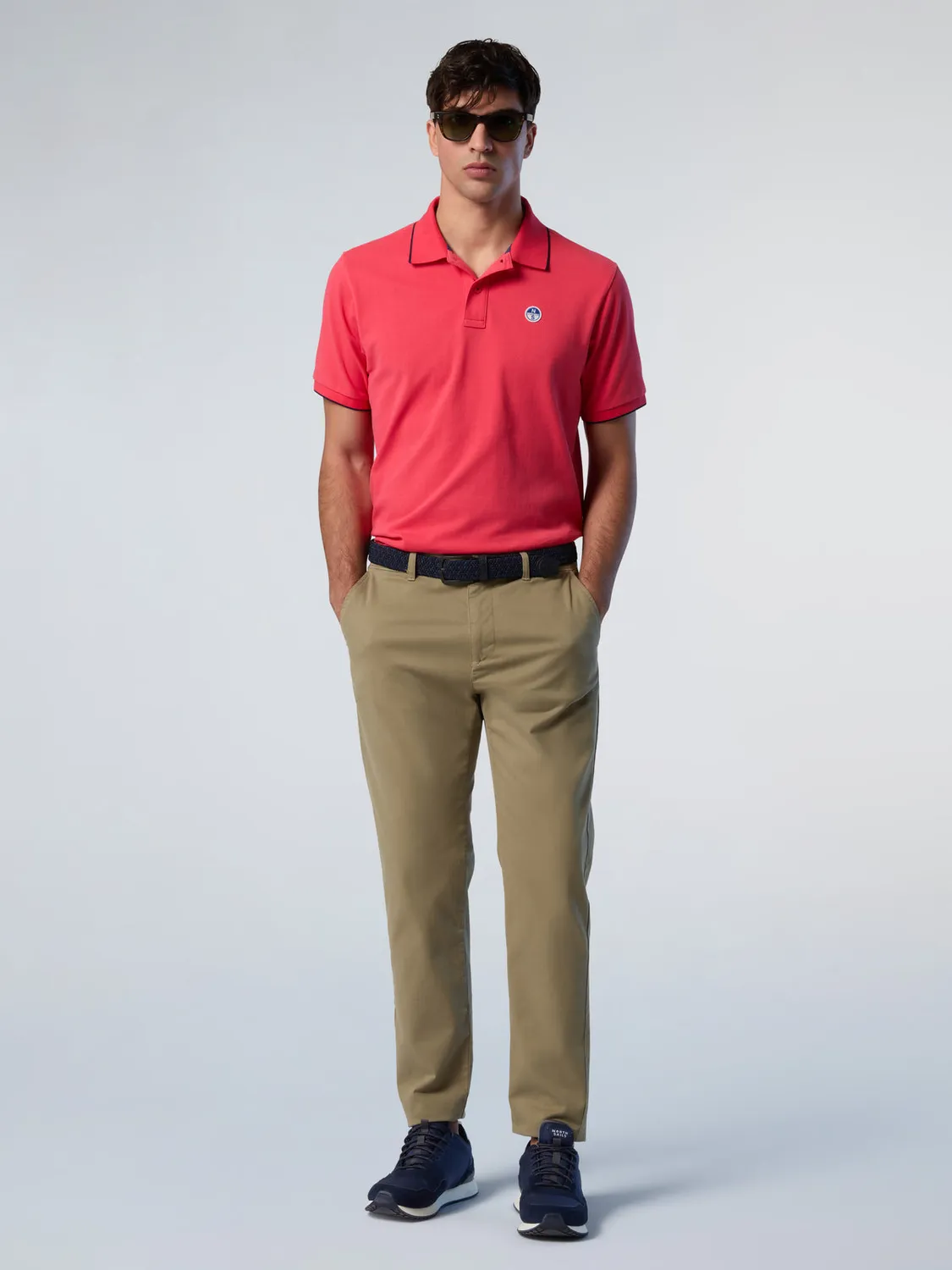 North Sails polo contrastes coton bio homme