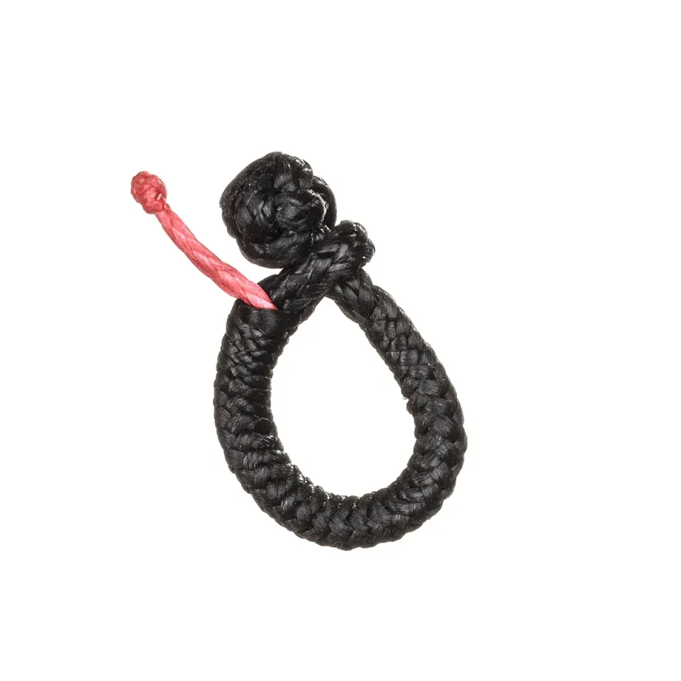 RWO R8900 manille textile noire 20 mm lot de 2 Dyneema