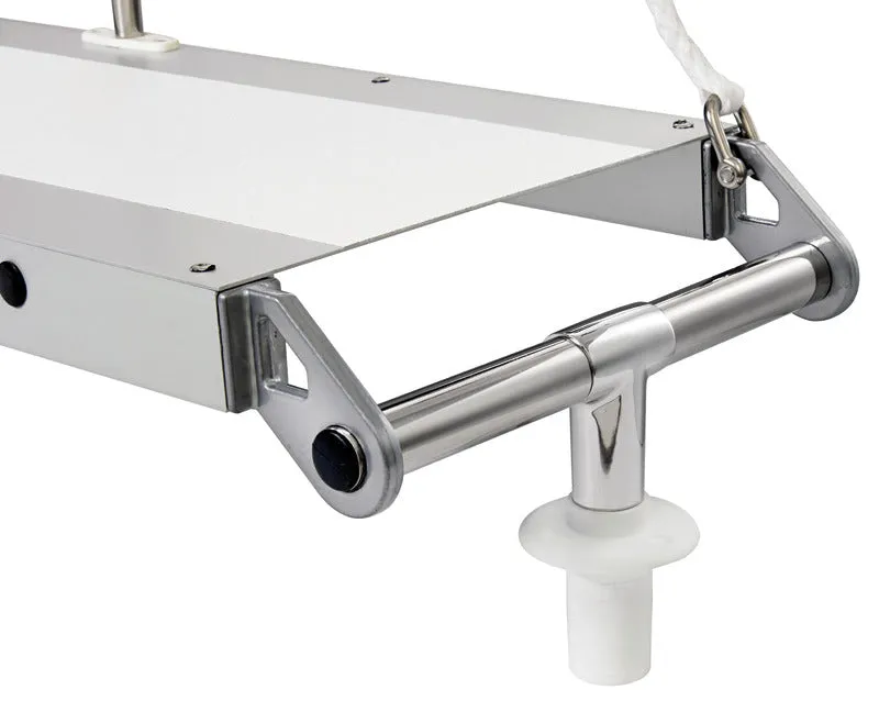 Osculati passerelle fixe 200 cm alu antidérapante avec chandeliers