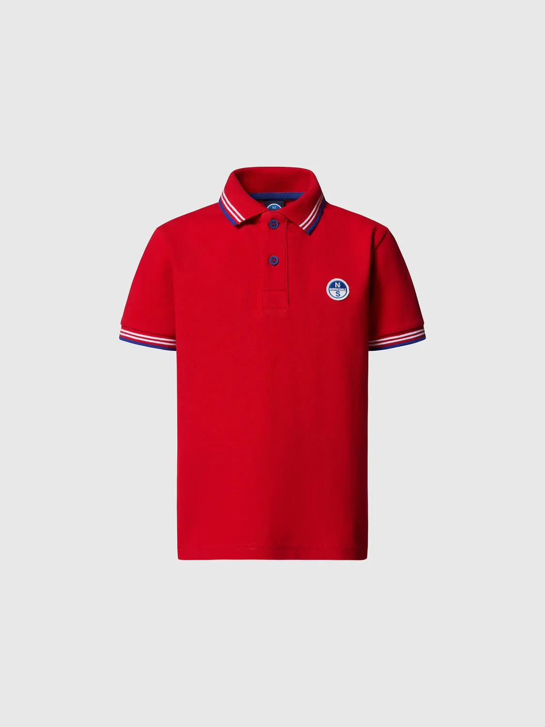 North Sails polo coton bio rayures homme