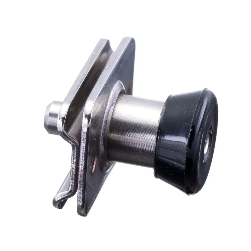 RWO R2761 Arrêt à plongeur rail 16mm inox