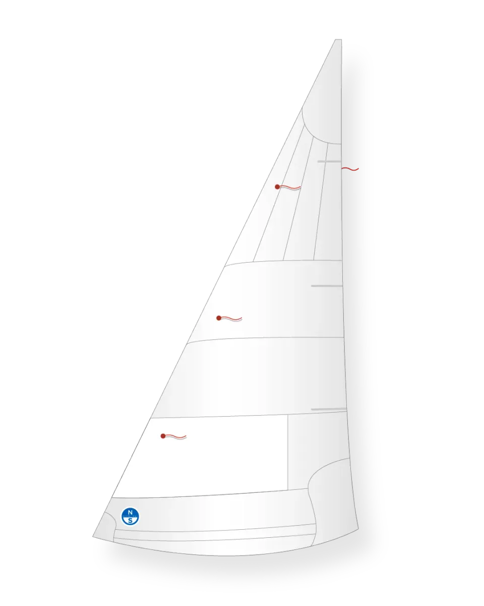 North Sails Cal 20 MW-1 foc puissant fenêtre