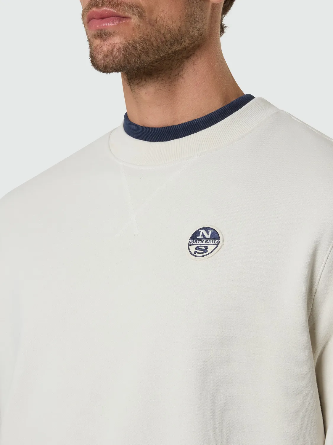North Sails Archive Sweat Oeillet White Onyx homme