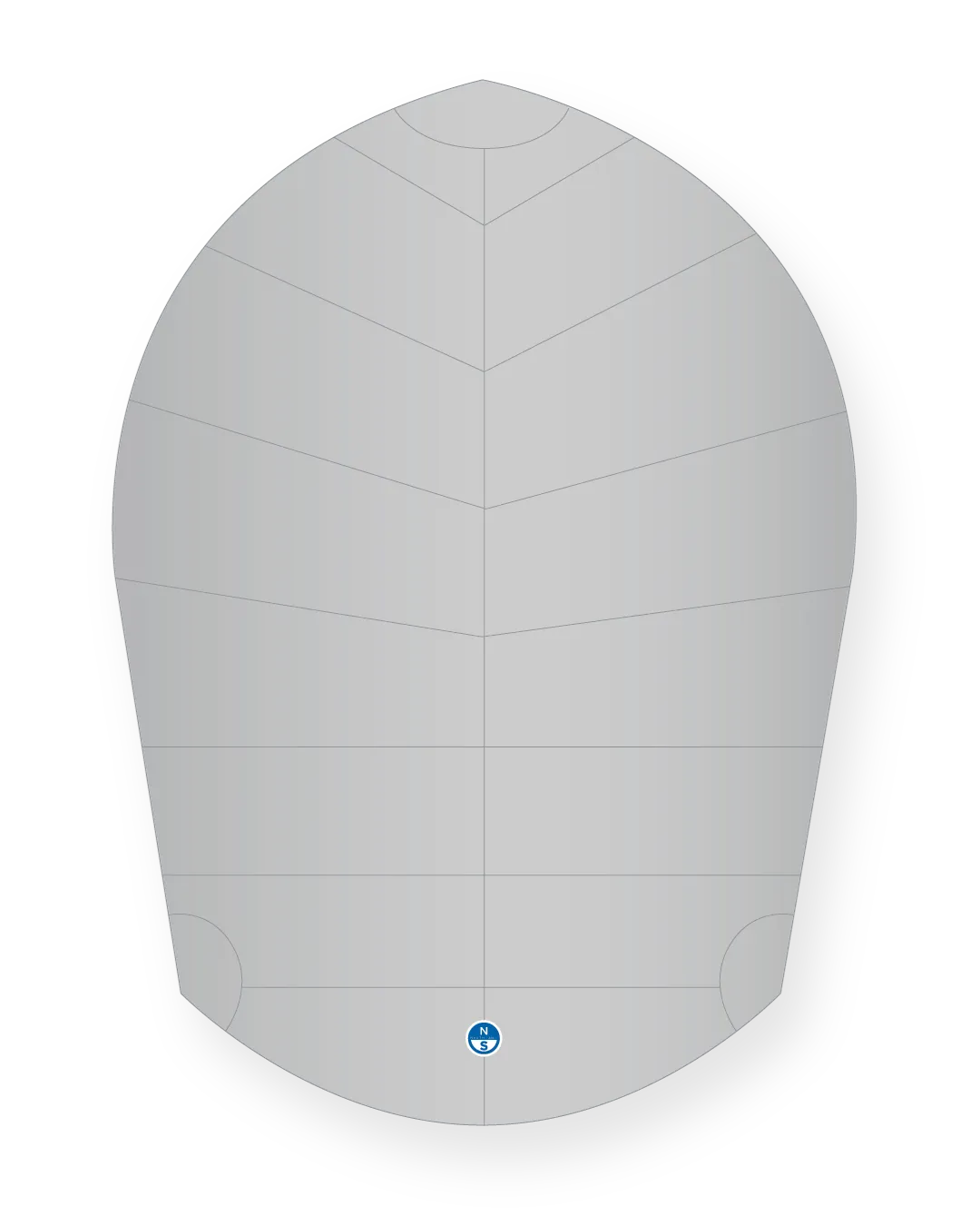 North Sails Thistle DSD spinnaker crosscut reaching