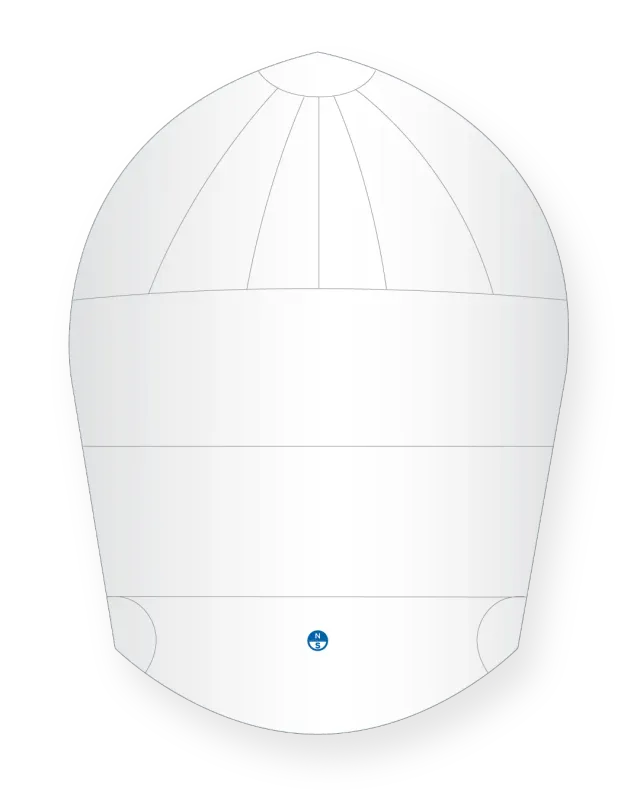 North Sails C-55 KS-1 spi polyvalent Norlon 75