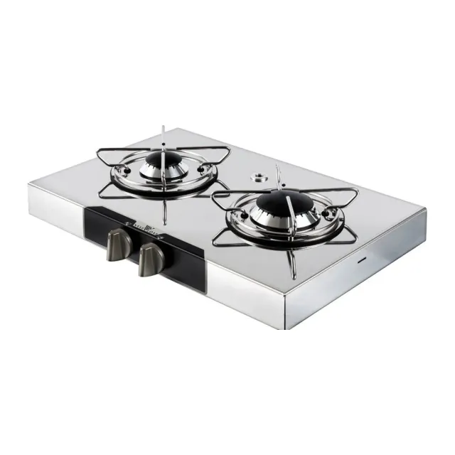 Easysea réchaud gaz 2 feux externe 1900+1000W