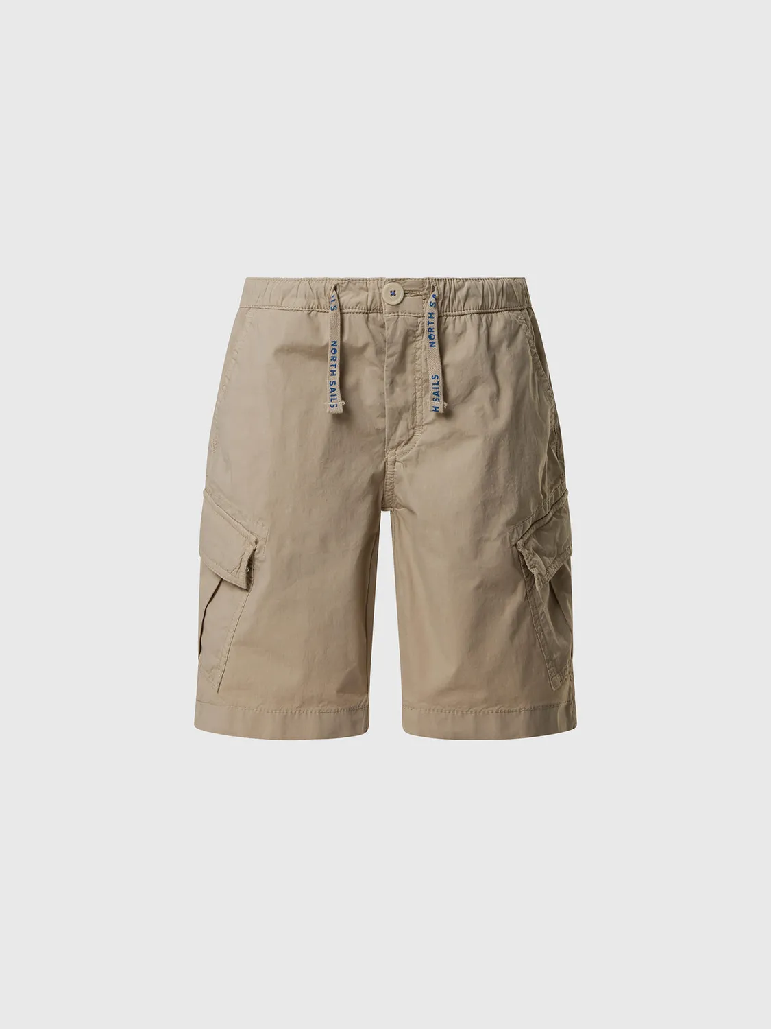 North Sails short cargo taille élastique coton bio stretch