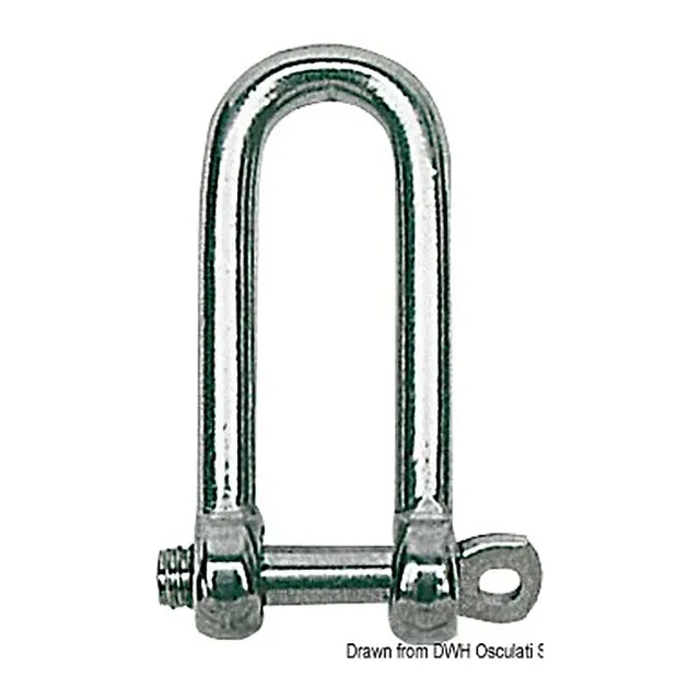 Osculati manille longue inox 8 mm lot de 10