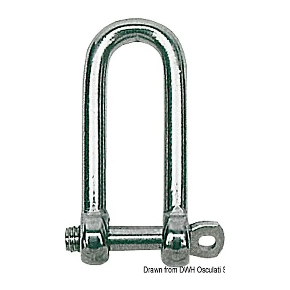 Osculati manille longue inox 8 mm lot de 10