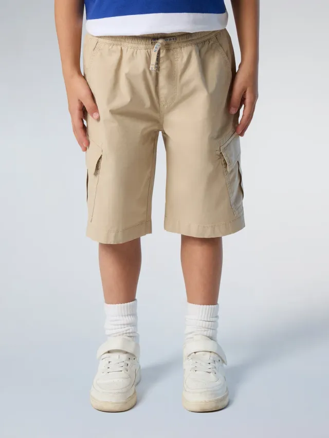 North Sails Poplin Short Cargo Coton Bio Élastique